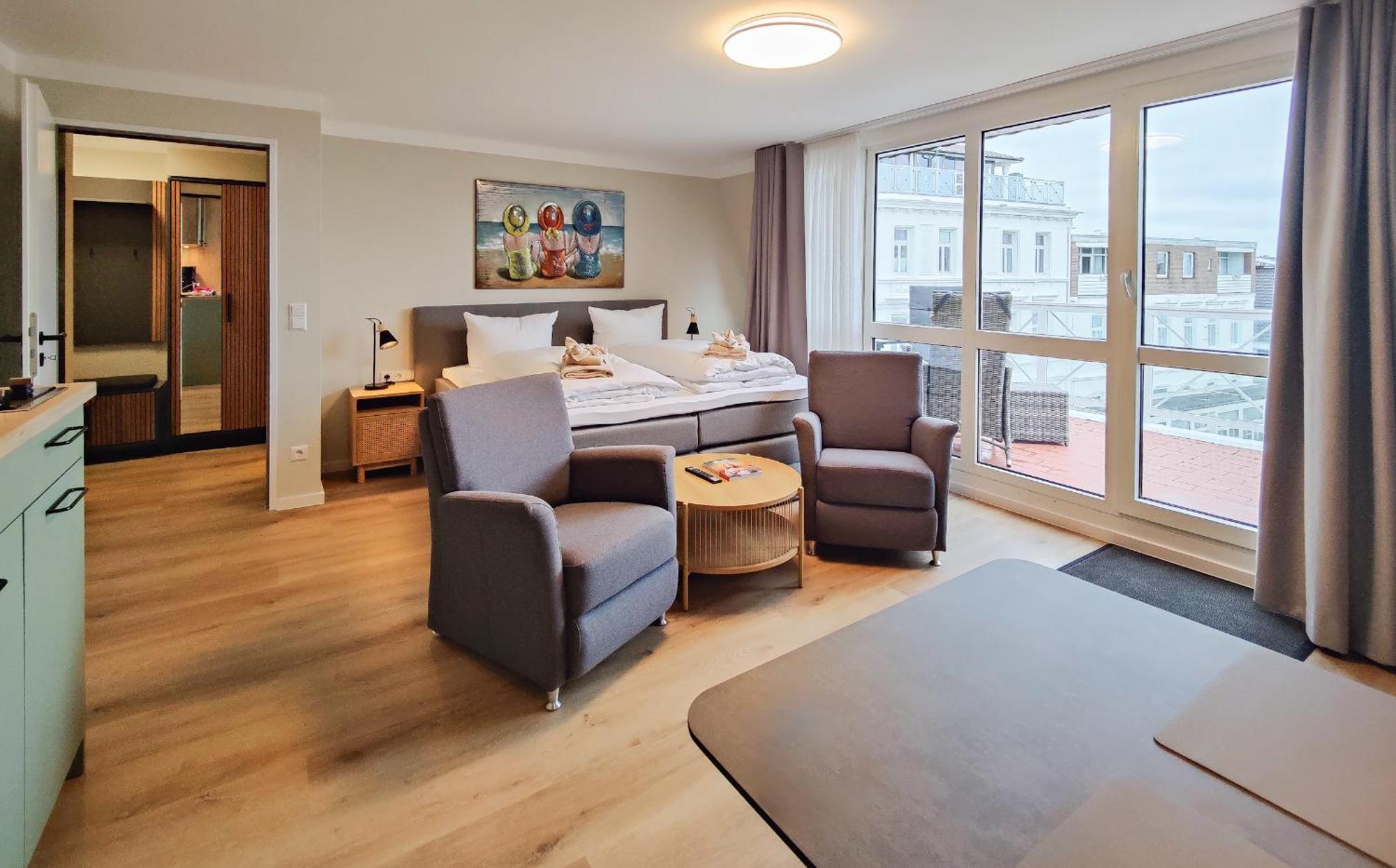 Die Kogge - Wohnung 16 Norderney Exteriör bild